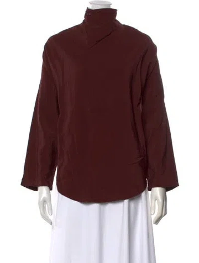 Pre-owned Palmer Harding Long Sleeve Top W/ Tags In Red