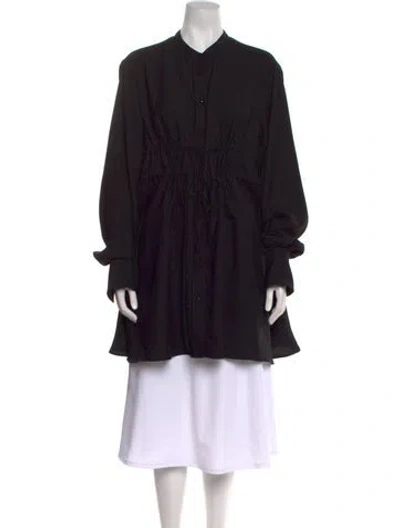 Pre-owned Palmer Harding Long Sleeve Tunic In Black