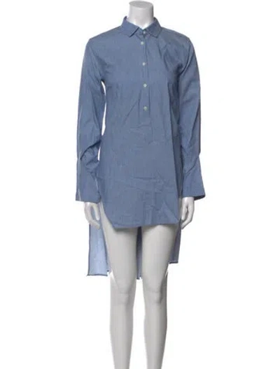 Pre-owned Palmer Harding Midi Length Dress In Blue