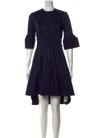 Pre-owned Palmer Harding Midi Length Dress In Blue