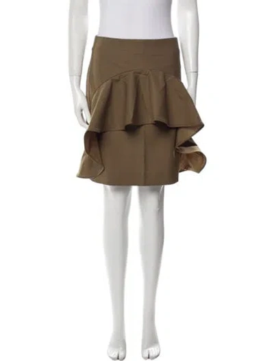 Pre-owned Palmer Harding Mini Skirt In Brown