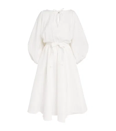 Palmer Harding Palmer//harding Sonnet Midi Dress In White