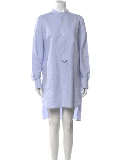 Pre-owned Palmer Harding Patterned Knee-length Dress In Blue