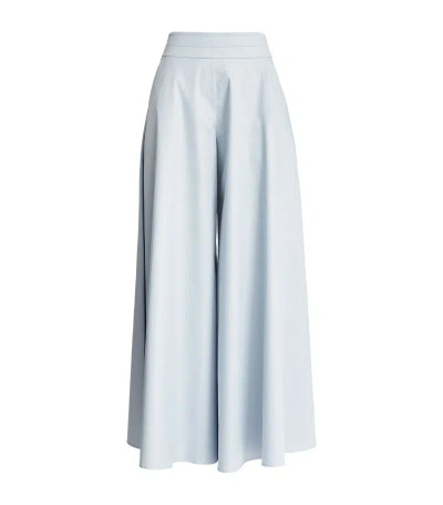 Palmer Harding Radiant Wide-leg Trousers In Blue