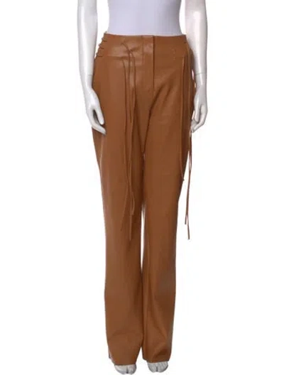 Pre-owned Palmer Harding Straight Leg Pants In Brown