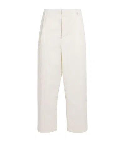 Palmer Harding Stretch-cotton Straight Sanctuary Trousers In White
