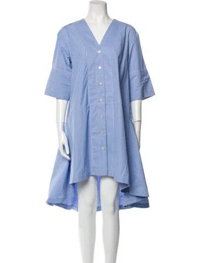 Pre-owned Palmer Harding Striped Knee-length Dress W/ Tags In Multi