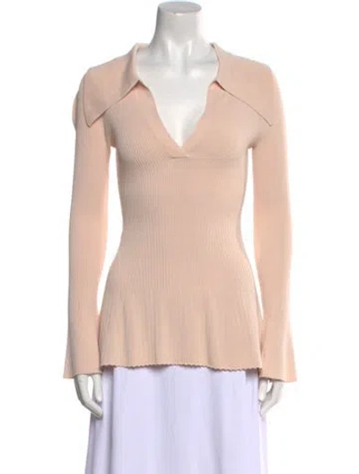 Pre-owned Palmer Harding V-neck Sweater In Neutral