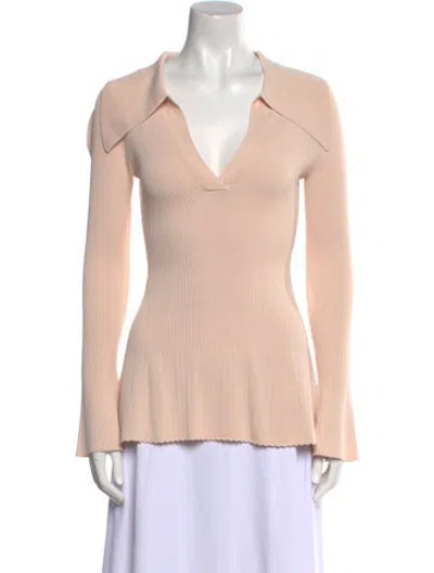 Pre-owned Palmer Harding V-neck Sweater In Neutrals