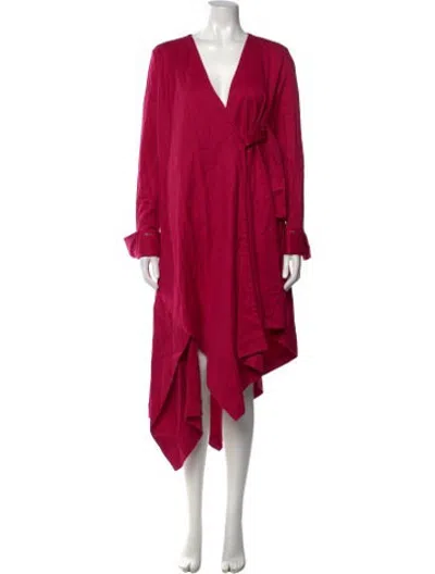 Pre-owned Palmer Harding V-neck Sweater In Pink