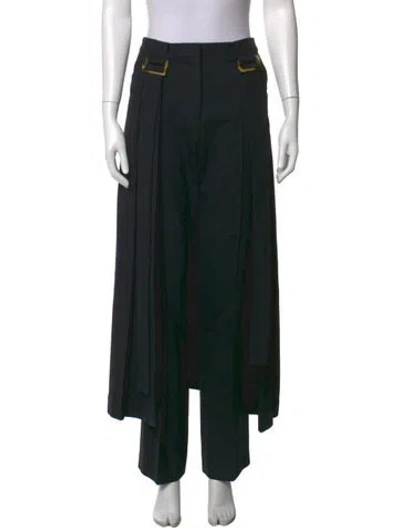 Pre-owned Palmer Harding Wide Leg Pants In Black