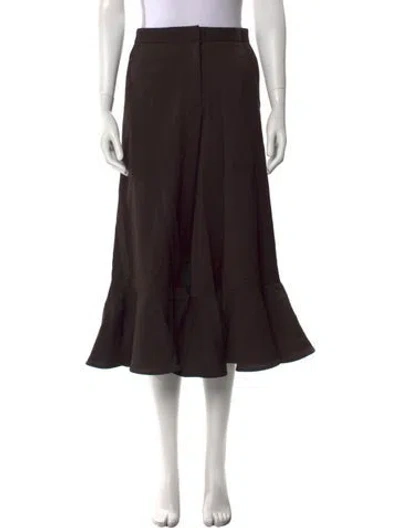 Pre-owned Palmer Harding Wide Leg Pants W/ Tags In Brown