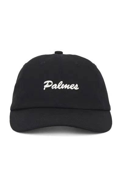 Palmes 6-panel Cap In Black