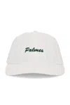 Palmes Alley 6 Panel Cap In Off White