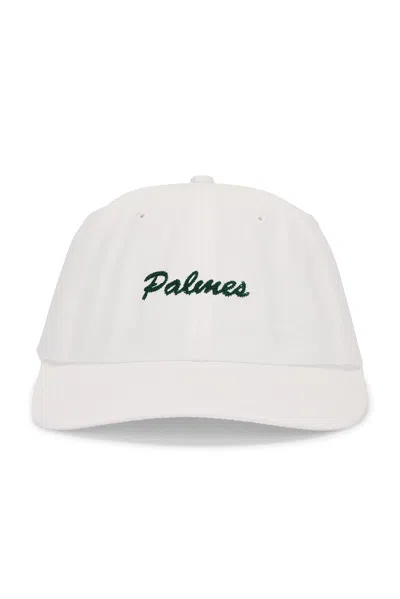 Palmes Alley 6 Panel Cap In Off White