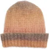 Palmes Baby Alpaca & Merino Wool Blend Beanie In Brown