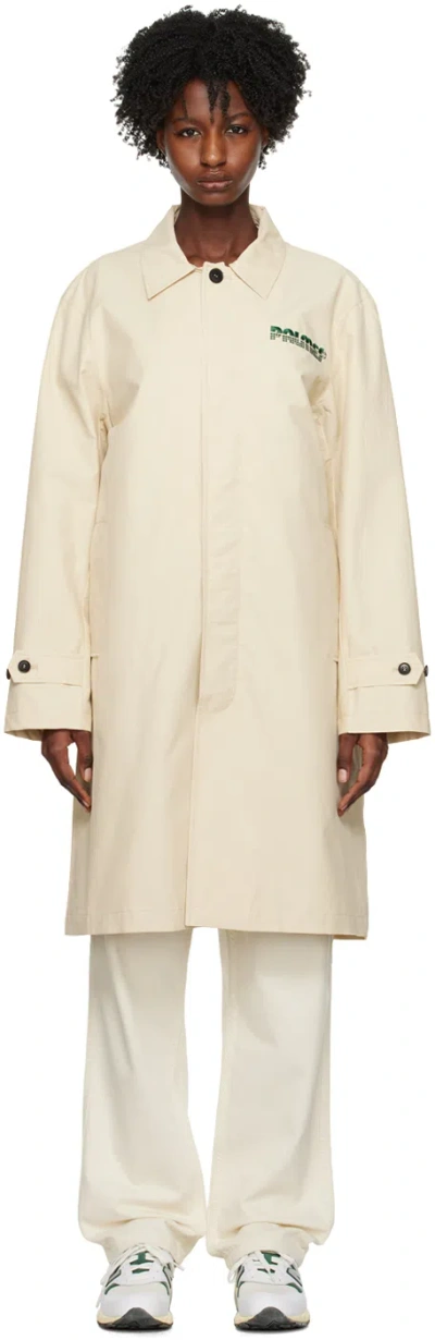 Palmes Beige Luke Trench Coat In Tan