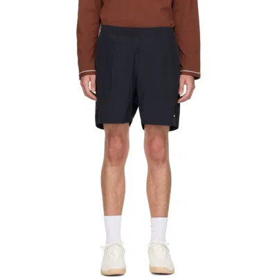 Palmes Black Logo Tennis Shorts