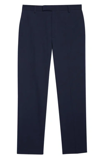 Palmes Cotton Trousers In Blue