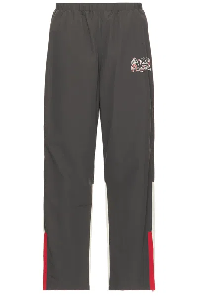 Palmes Dustup Track Pants In Charcoal