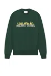 Palmes Entou Crewneck Sweater In Dark Green