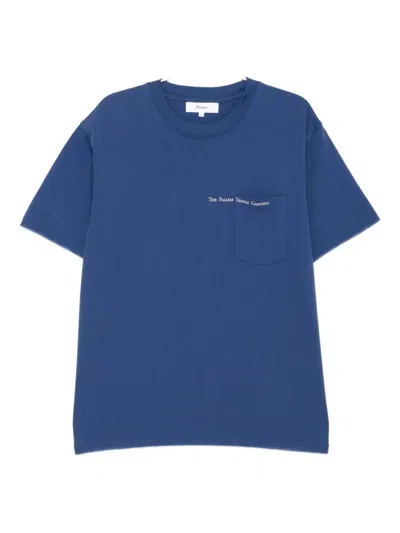 Palmes Garden T-shirt In Blue