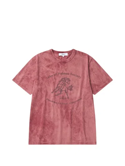 Palmes Lake Graphic T-shirt In Pink