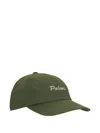 Palmes Logo 6 Panel Cap In Green
