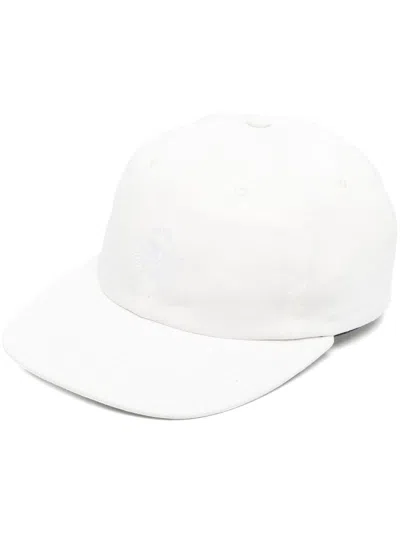 Palmes Logo Baseball Hat In White