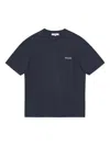 Palmes Logo T-shirt In Blue