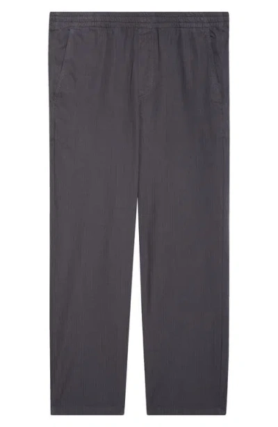 Palmes Lucien Cotton Ripstop Pants In Black