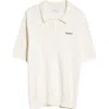 PALMES PALMES MARCO EMBROIDERED LOGO ORGANIC COTTON POLO