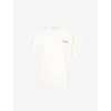 Palmes Dyed T-shirt In White