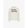 Palmes Society Hoodie Oatmeal Melange In Oatmeal Melange