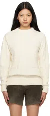 Palmes Off-white Flynn Sweater In Off-white