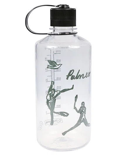 Palmes Printed Bottle In Transparent