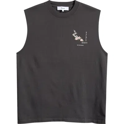 Palmes Ramus Graphic Tank In Gray
