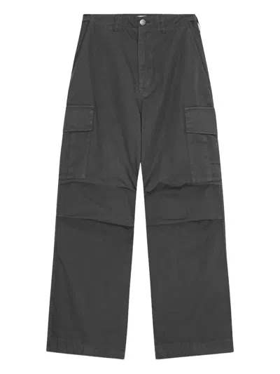 Palmes Ripstop Cargo Trousers In Gray
