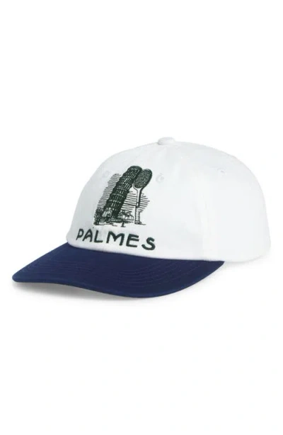 Palmes Tower Embroidered Adjustable Twill Baseball Cap
