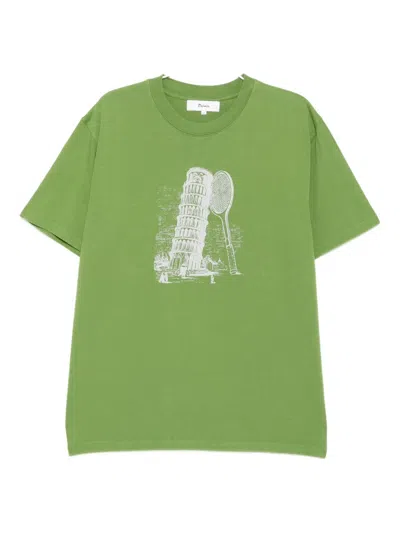 Palmes Tower T-shirt In Green