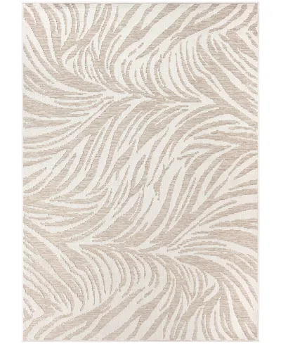 Palmetto Living Orian Knitweave Indoor, Outdoor Milawi 7'10" X 10'10" Area Rug In Driftwood