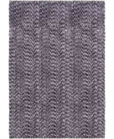 Palmetto Living Orian Cotton Tail Solid 6'5" X 9'6" Area Rug In Gray