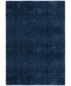 Palmetto Living Closeout Orian Cotton Tail Solid Area Rugs In Royal