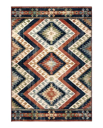 PALMETTO LIVING ORIAN ALEXANDRIA KILIM DIAMONDS AREA RUG, 5'1 X 7'6,417449