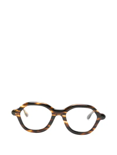 Paloceras Geometric-frame Glasses In Brown