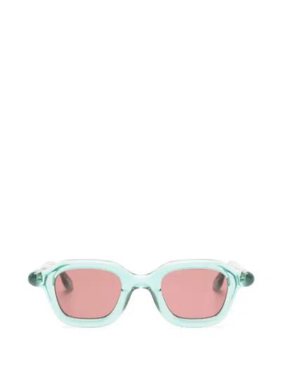 Paloceras Geometric-frame Sunglasses In Blue