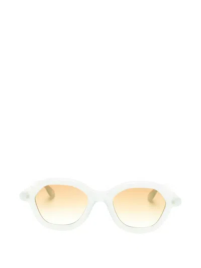 Paloceras Geometric-frame Sunglasses In Green