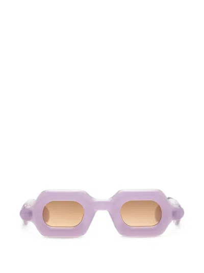 Paloceras Pebble Geometric-frame Sunglasses In Purple