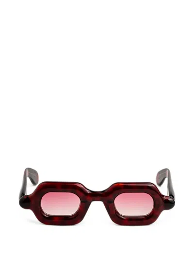 Paloceras Pebble Sunglasses In Brown