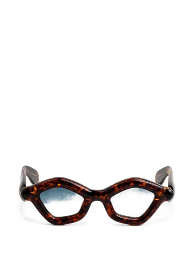Paloceras Pebble Sunglasses In Brown